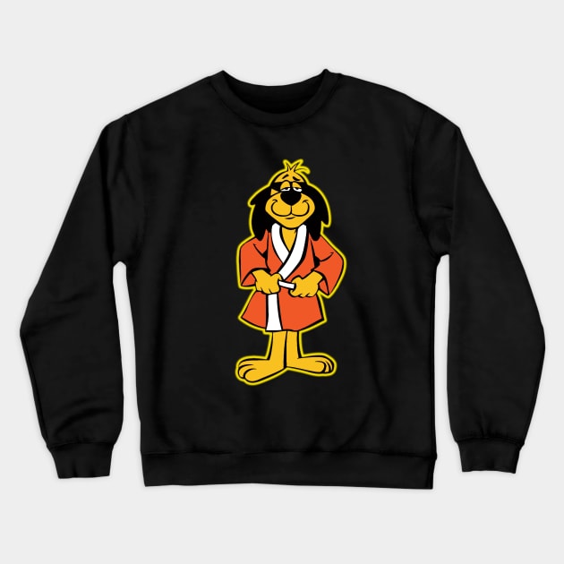 Hong Kong Phooey - Wise Master Crewneck Sweatshirt by G. Patrick Colvin